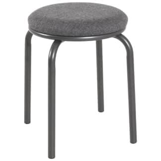 XXXLutz Stolička Stohovatelná Antracitová Šedá