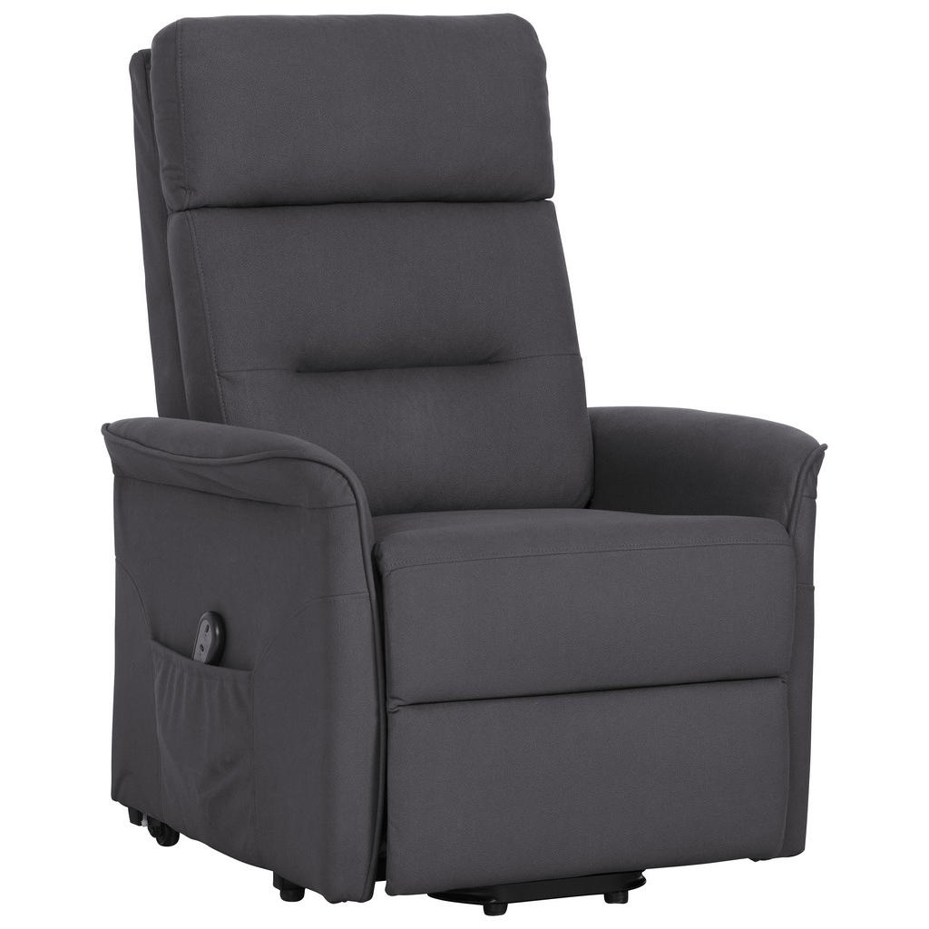 XXXLutz Televizní Křeslo Textil Šedá Cantus