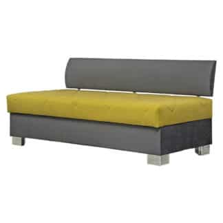 XXXLutz Válenda Textil Žlutá Šedá Blanar