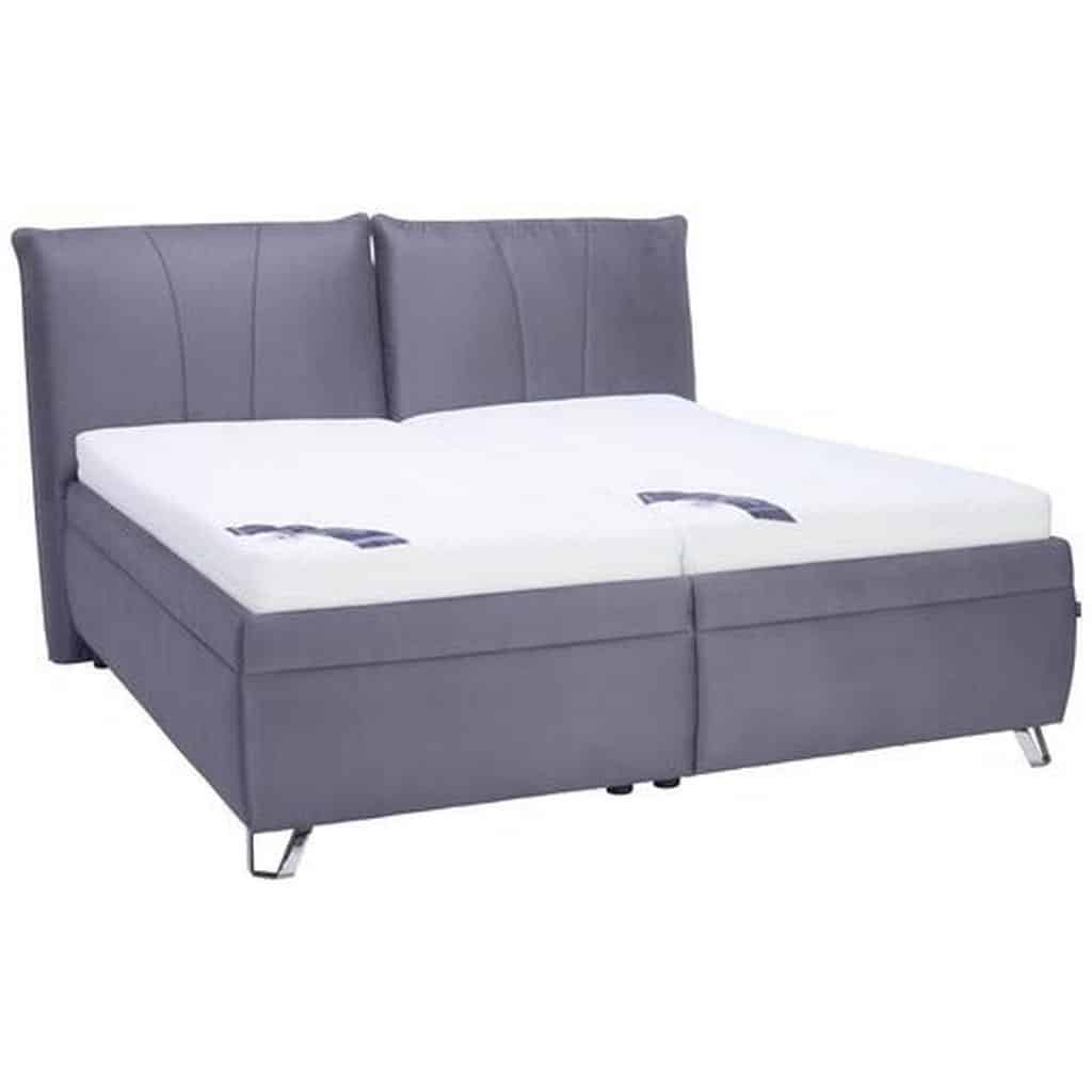 XXXLutz Čalouněná Postel 180/200 Cm Textil Tmavě Šedá Dieter Knoll