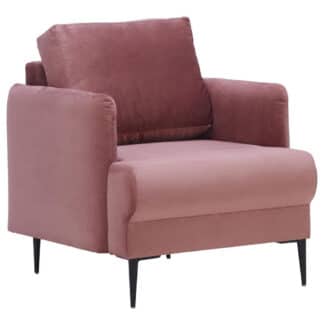 XXXLutz Křeslo Textil Růžová Carryhome