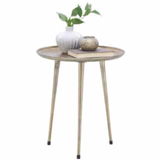 XXXLutz Odkládací Stolek Barvy Zlata Ambia Home