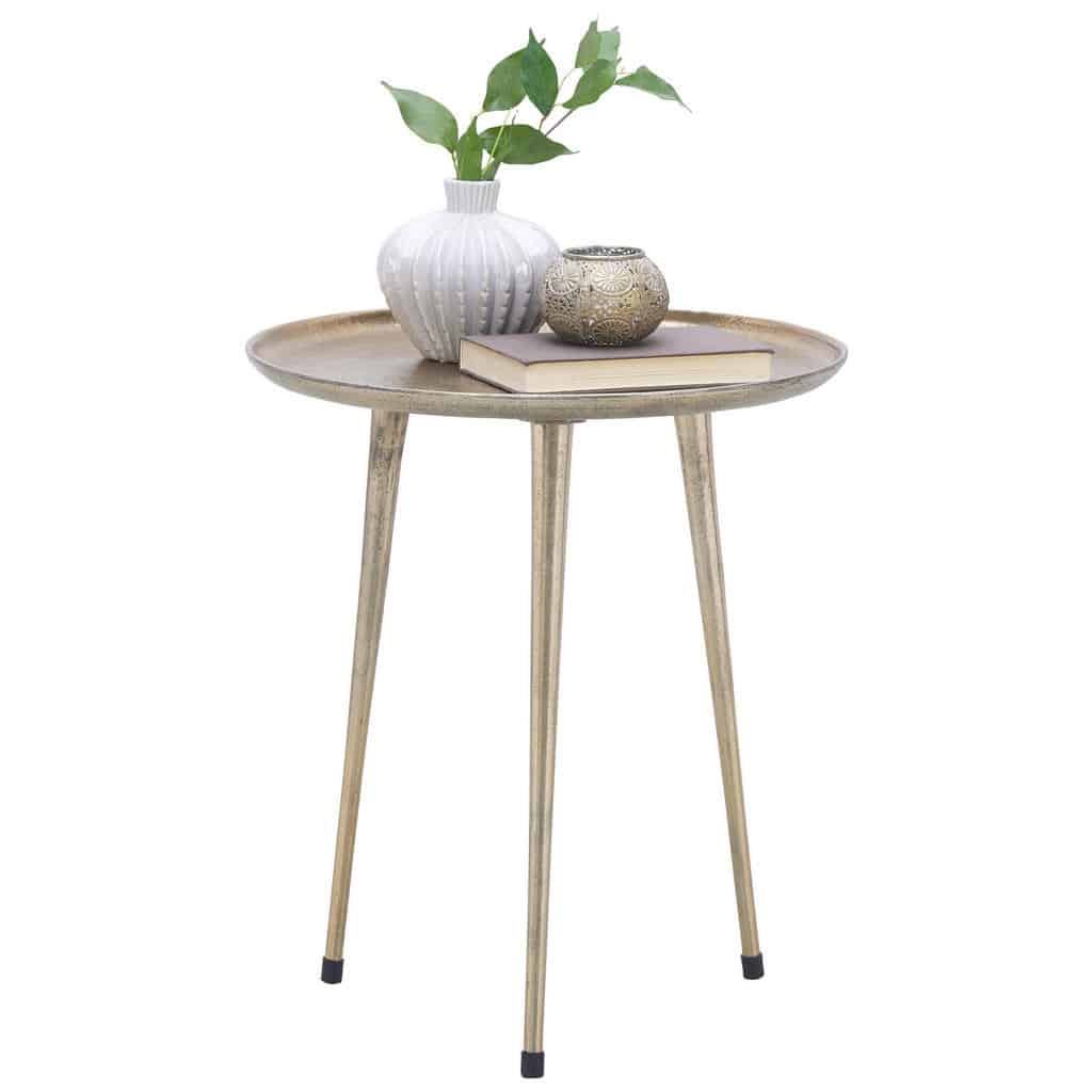 XXXLutz Odkládací Stolek Barvy Zlata Ambia Home