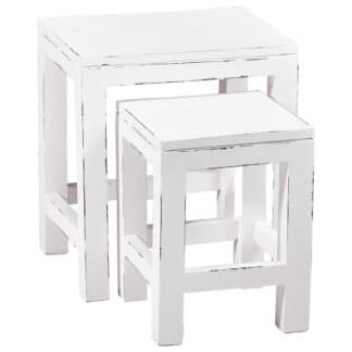 XXXLutz Sada Stolů Mahagon Bílá Landscape