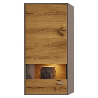 XXXLutz Závěsná Vitrína Trámový Dub Barvy Dubu Fango Moderano