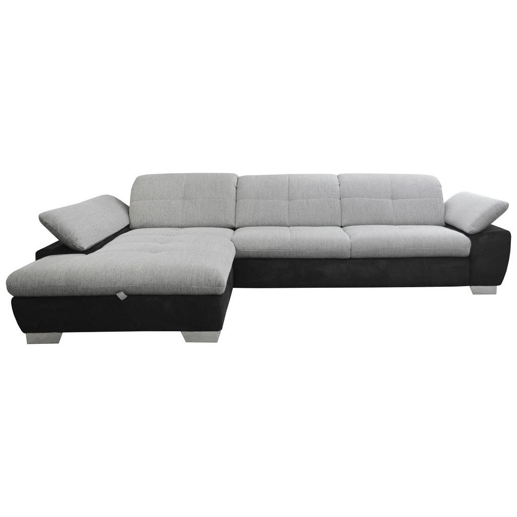 XXXLutz Sedací Souprava Textil Šedá Černá Xora