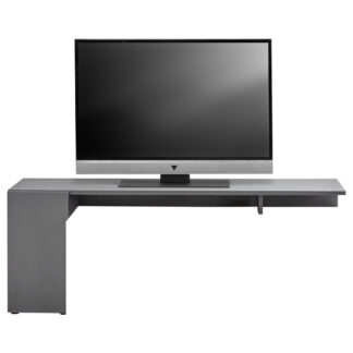 XXXLutz Tv Nástavec Kompozitní Dřevo Antracitová Voleo