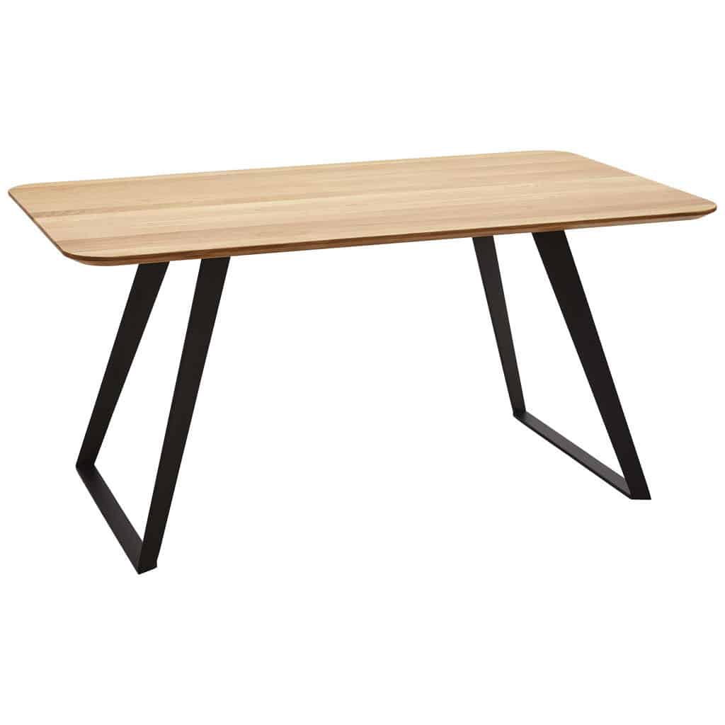 XXXLutz Jídelní Stůl Divoký Dub Černá Barvy Dubu Voleo