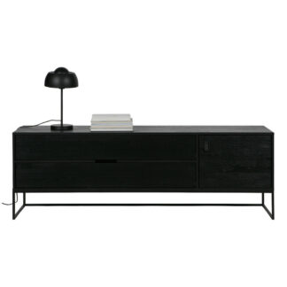 XXXLutz Komoda Lowboard Černá Ambia Home