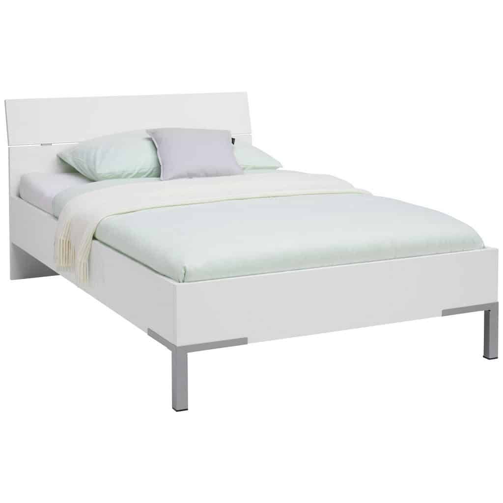 XXXLutz Postel 120/200 Cm Kompozitní Dřevo Bílá Xora