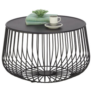 XXXLutz Odkládací Stolek Černá