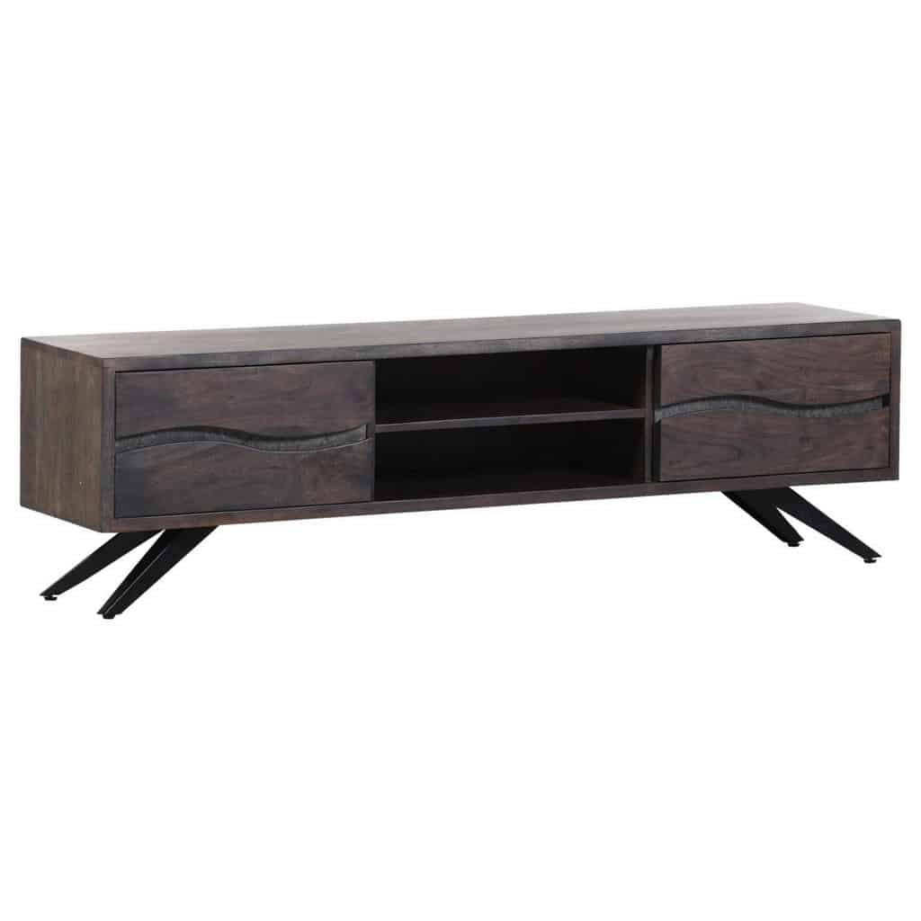 XXXLutz Nízká Komoda Hnědá Barvy Akácie Landscape