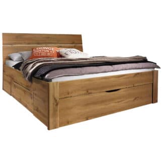 XXXLutz Postel 180/200 Cm Kompozitní Dřevo Barvy Dubu Xora