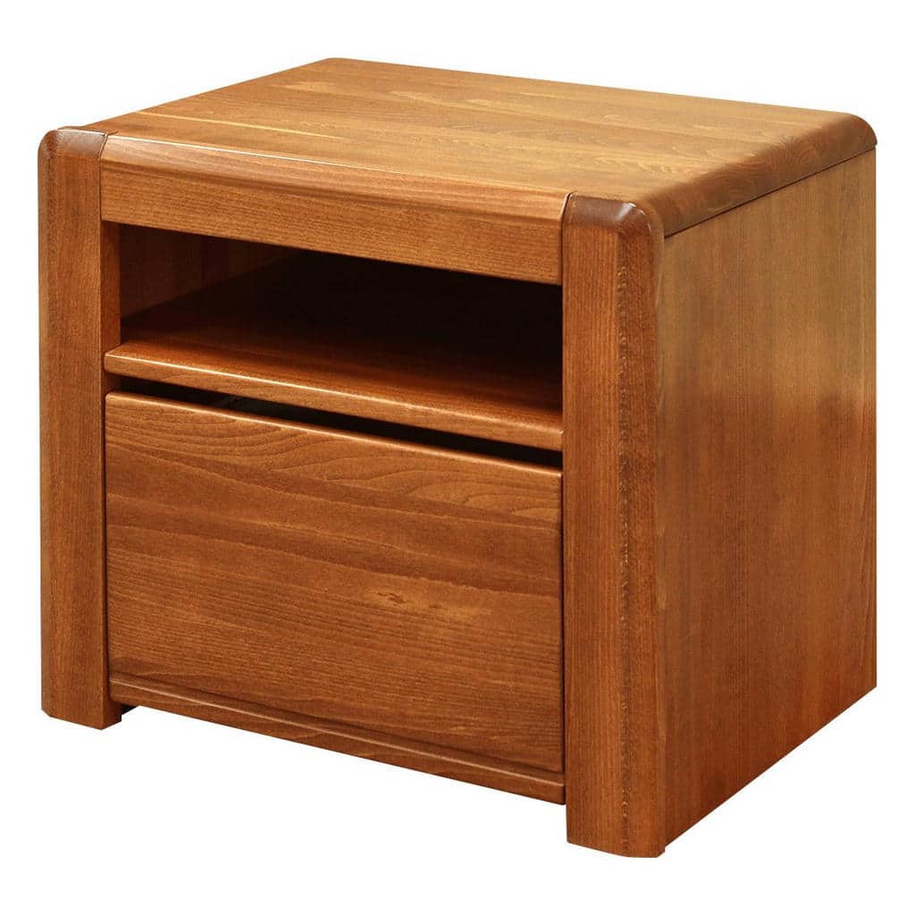 XXXLutz Noční Stolek Buk Barvy Ořechu Linea Natura