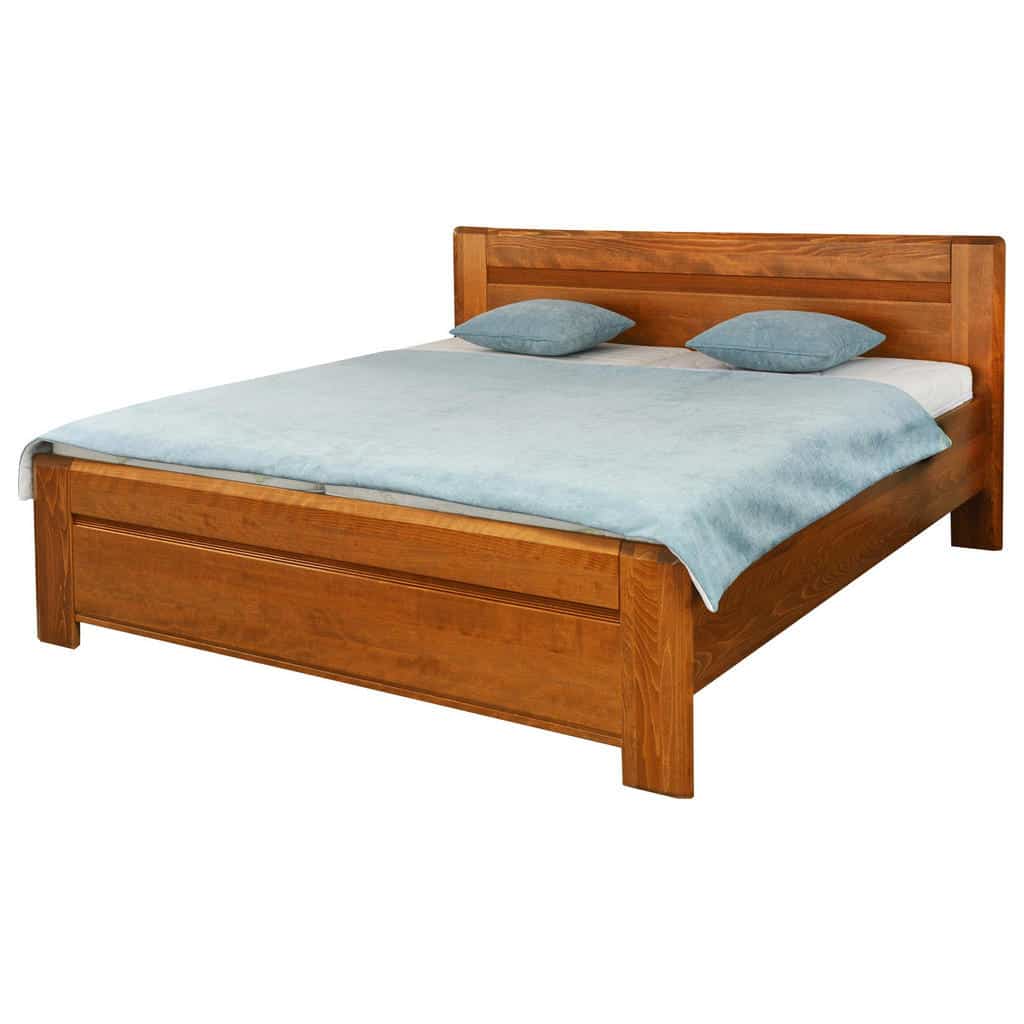 XXXLutz Postel 180/200 Cm Dřevo Barvy Ořechu Linea Natura