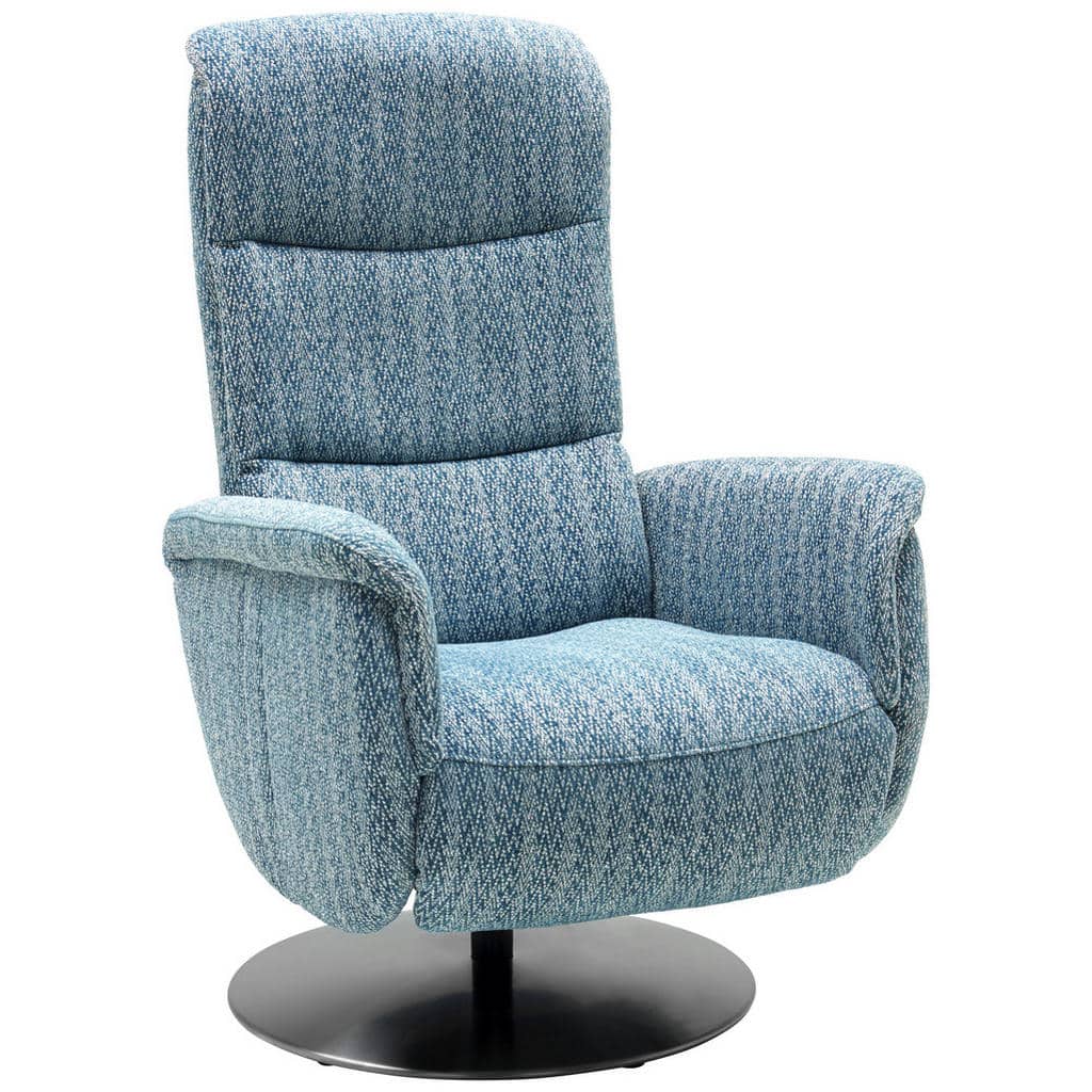 XXXLutz Relaxační Křeslo Textil Petrolej Dieter Knoll