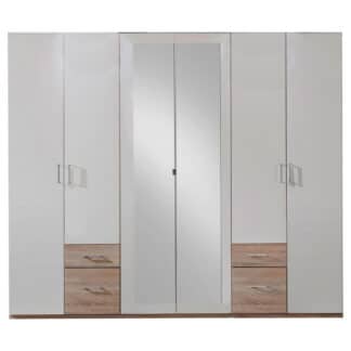 XXXLutz Šatní Skříň Bílá Barvy Dubu Carryhome