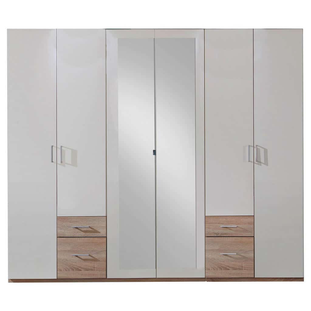 XXXLutz Šatní Skříň Bílá Barvy Dubu Carryhome