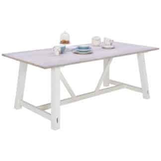 XXXLutz Jídelní Stůl Akácie Mangové Dřevo Bílá Landscape