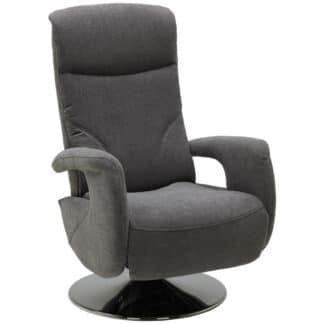 XXXLutz Relaxační Křeslo Textil Šedá Dieter Knoll