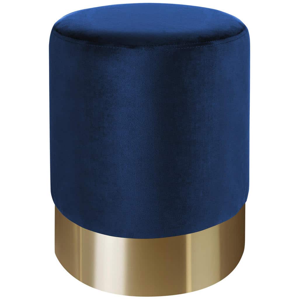 XXXLutz Taburet Modrá Barvy Zlata Xora