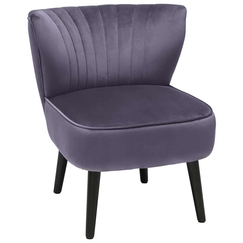 XXXLutz Křeslo Textil Šedá Černá Xora