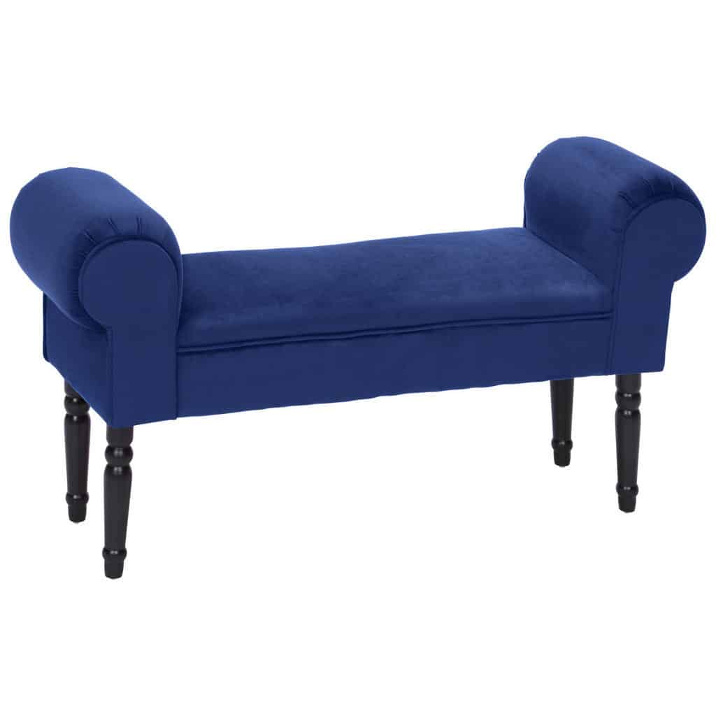 XXXLutz Sedací Lavice Borovice Modrá Černá Xora