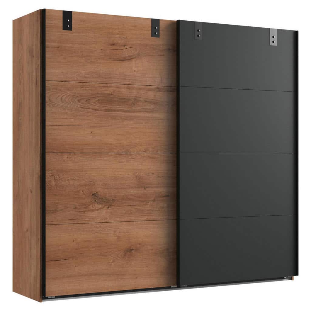 XXXLutz Skříň S Posuvnými Dveřmi Barvy Grafitu Barvy Dubu Carryhome