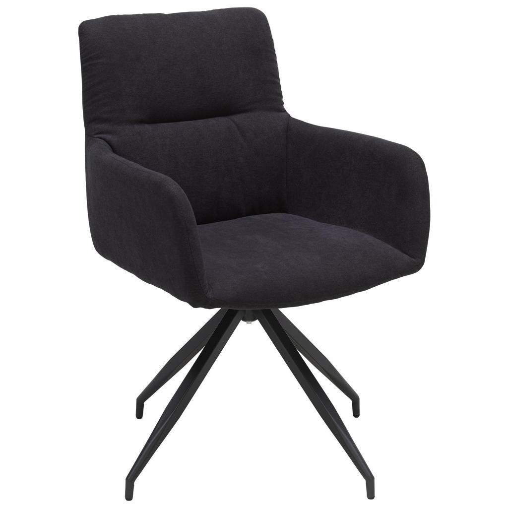 XXXLutz Židle S Područkami Antracitová Hom`in