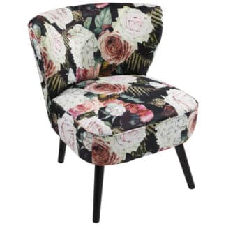 XXXLutz Křeslo Dřevo Textil Vícebarevná Carryhome