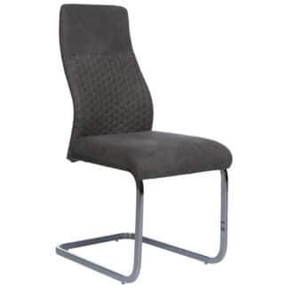 XXXLutz Pohupovací Židle Šedá Barvy Chromu Ti`me