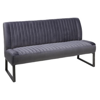 XXXLutz Sedací Lavice Šedá Černá Ambia Home