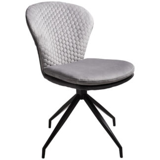 XXXLutz Židle Černá Světle Šedá Tmavě Šedá Novel