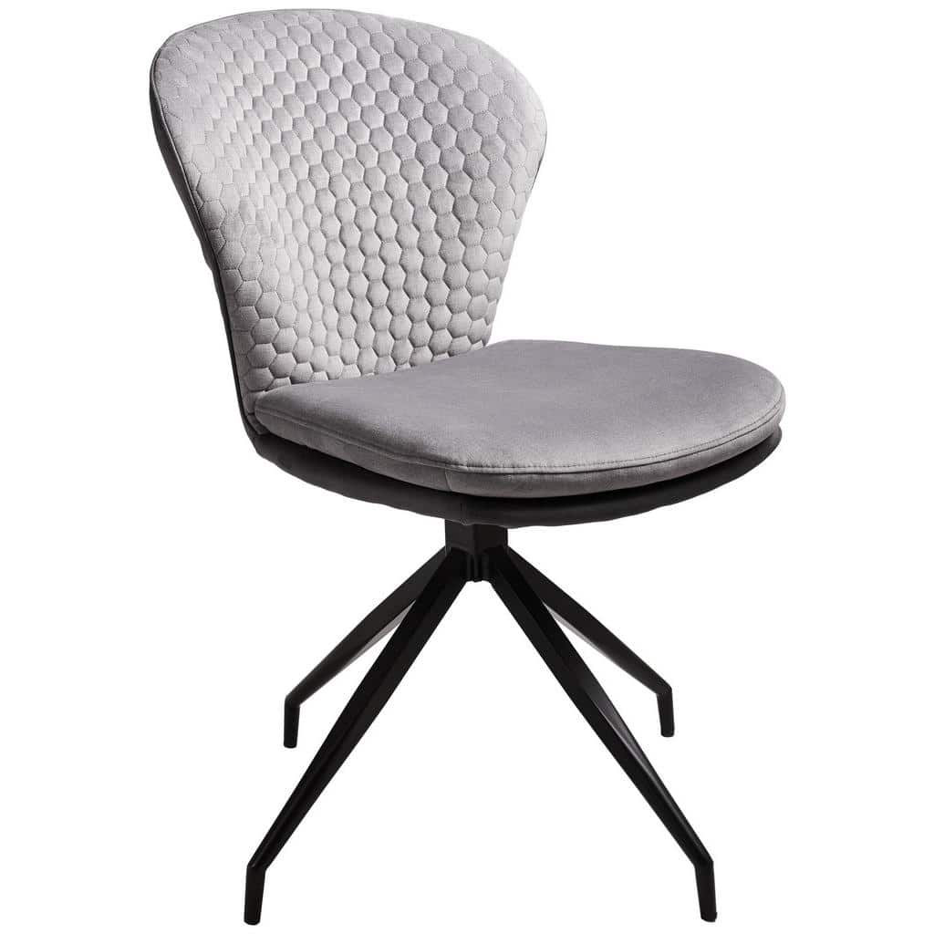 XXXLutz Židle Černá Světle Šedá Tmavě Šedá Novel
