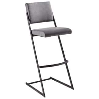 XXXLutz Barová Židle Šedá Novel