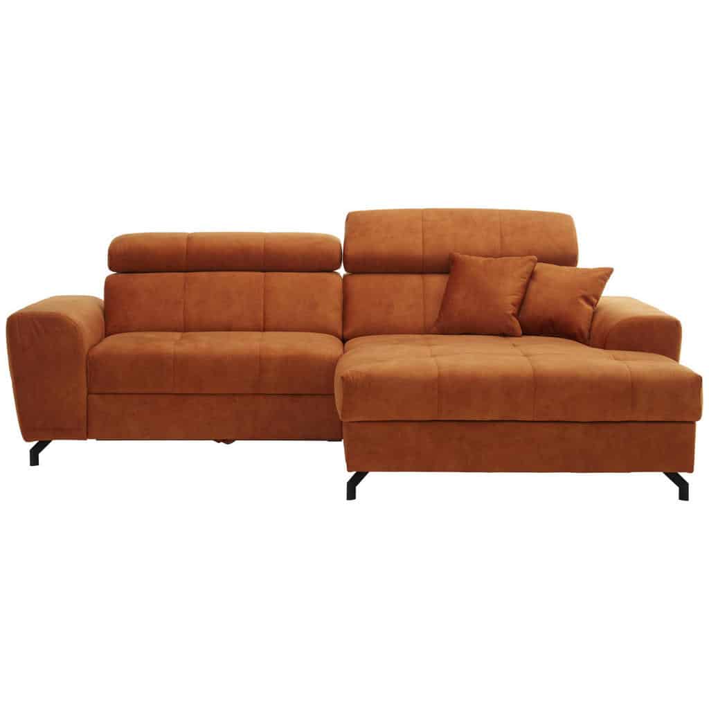 XXXLutz Sedací Souprava Textil Oranžová Carryhome