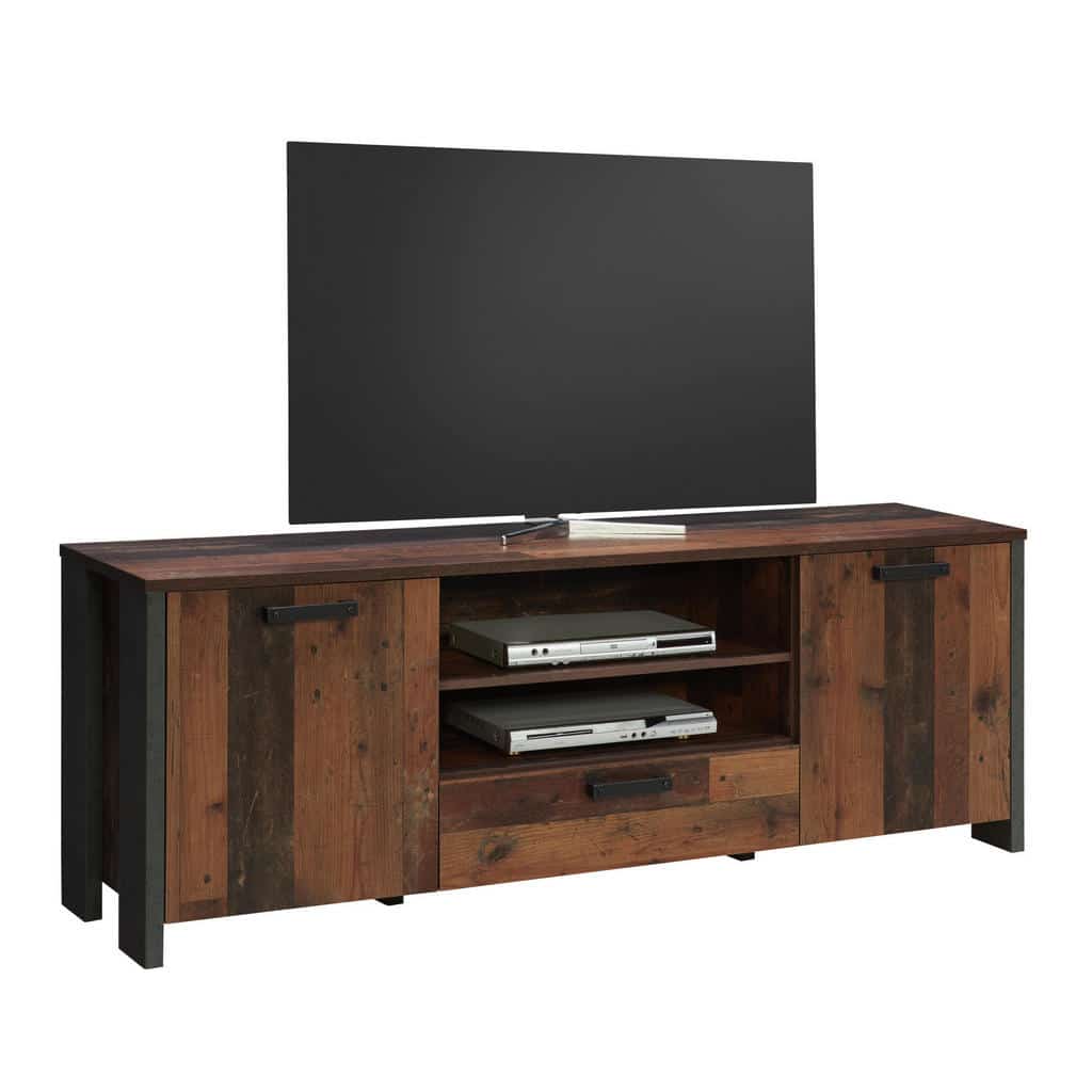 XXXLutz Nízká Komoda Hnědá Tmavě Šedá Tmavě Hnědá Carryhome