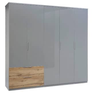 XXXLutz Šatní Skříň Barvy Dubu Světle Šedá Carryhome