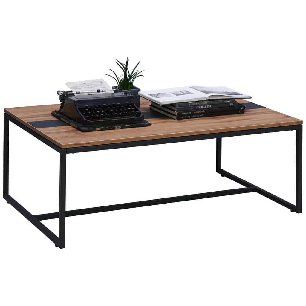 XXXLutz Konferenční Stolek Šedá Černá Barvy Dubu Hom`in