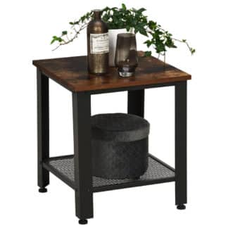 XXXLutz Odkládací Stolek Černá Barvy Vlašských Ořechů Carryhome