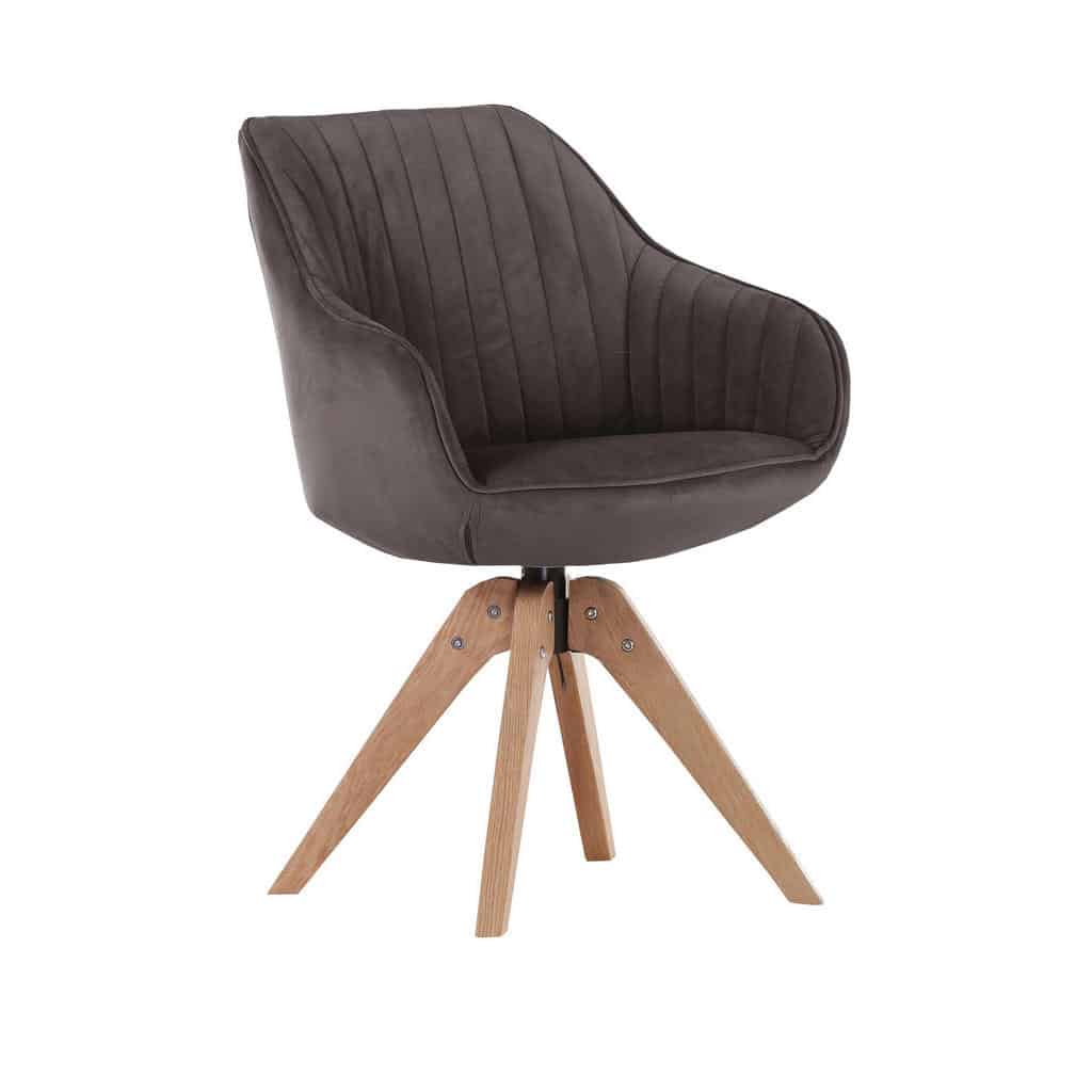 XXXLutz Židle S Područkami Hnědá Hom`in