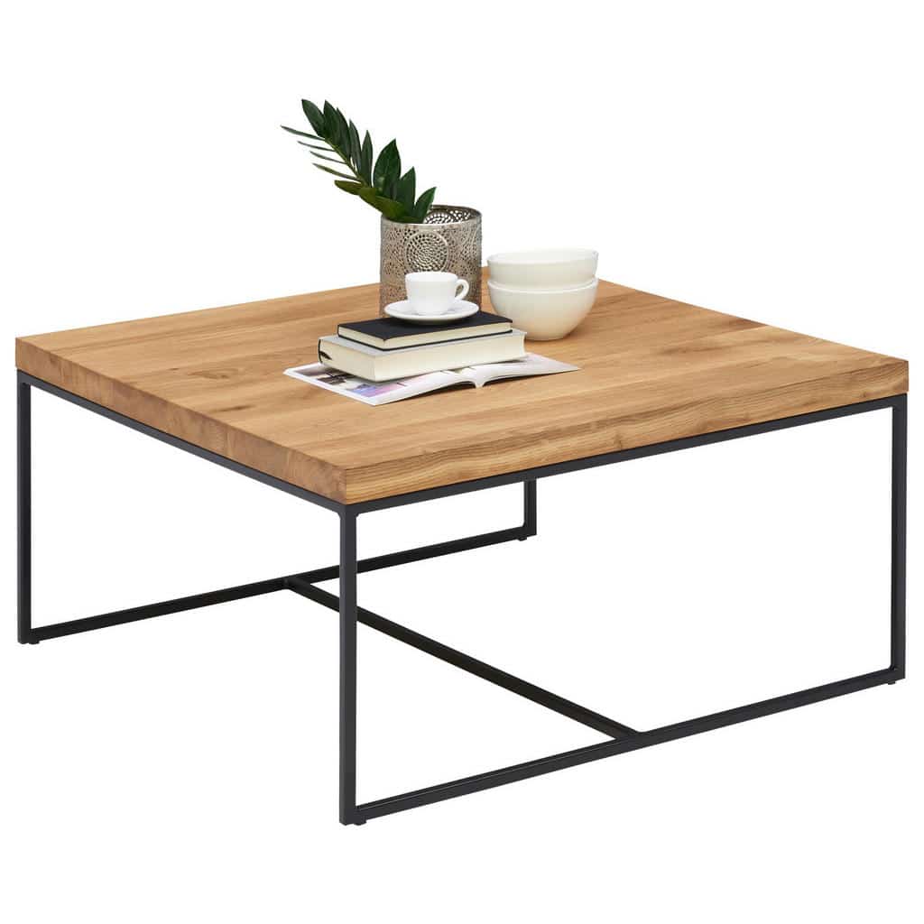 XXXLutz Konferenční Stolek Dub Černá Barvy Dubu Novel
