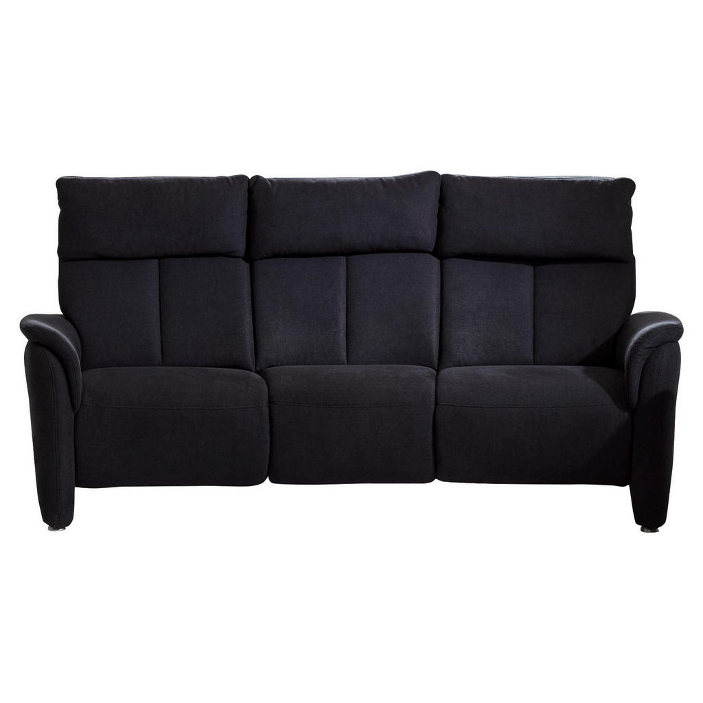 XXXLutz Trapézová Pohovka Textil Tmavě Šedá Cantus