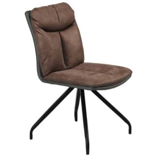 XXXLutz Židle Hnědá Šedá Hom`in