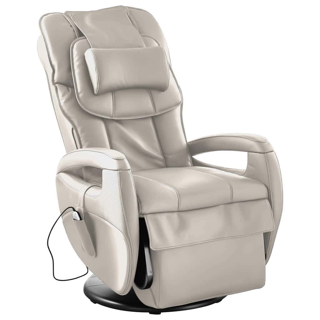 XXXLutz Masážní Křeslo Kůže Béžová Cantus