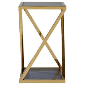 XXXLutz Sloup Na Květiny Modrá Barvy Zlata Xora