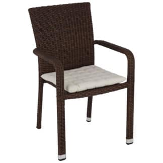 XXXLutz Stohovatelná Židle Hnědá Béžová Ambia Garden