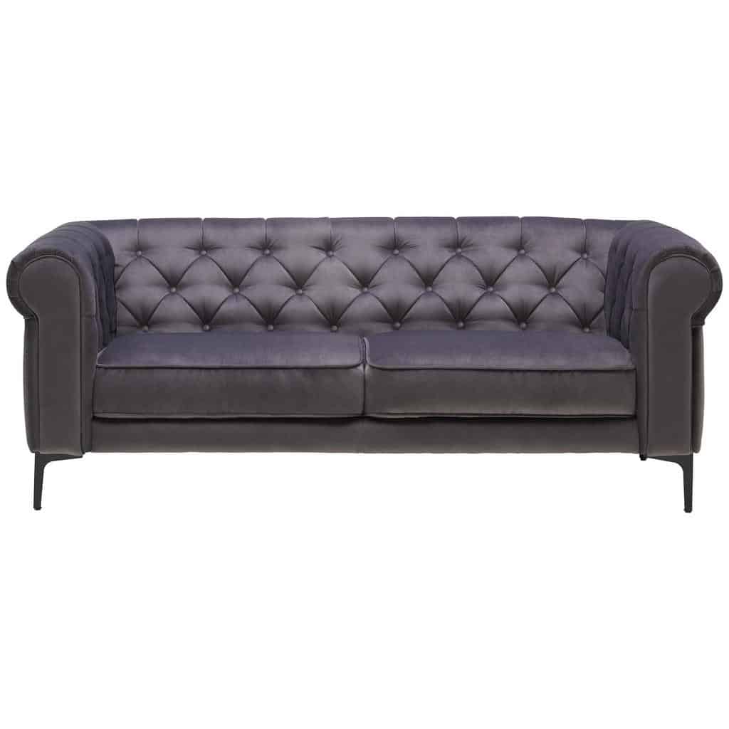 XXXLutz Dvoumístná Pohovka Textil Šedá Carryhome