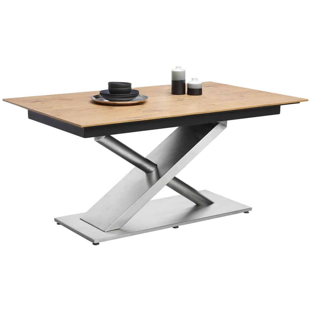 XXXLutz Jídelní Stůl Barvy Dubu Barvy Nerez Oceli Dieter Knoll