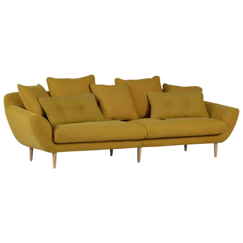 XXXLutz Mega Pohovka Textil Žlutá Carryhome